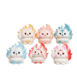 Juguetes Blandos Personalizados de TPR para Aliviar el Estrés, Gatos Gigantes, Animales Suaves, Sensoriales, Lindos, Kawaii, con Forma de Mascota, en Caja, Juguetes Antiestrés a Granel - Product Image 1
