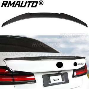 Aileron arrière style M4 en fibre de carbone RMAUTO pour BMW Série 5 G30 F90 M5 2017-2023, kit carrosserie, accessoires de voiture - Product Image 1