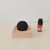 Diffuseur de parfum moderne en bois peint éco-responsable Moon Rock