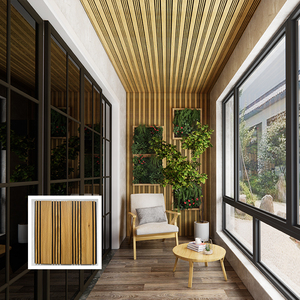 Chất lượng cao <span class=keywords><strong>PVC</strong></span> gạch trần trong nhà cho hội trường trang trí hạt gỗ cán độ ẩm bằng chứng Bảng điều chỉnh <span class=keywords><strong>PVC</strong></span> Trần bảng - Product Image 6