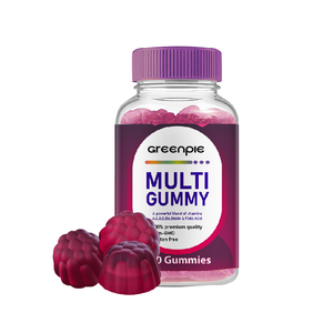 Greenpie <span class=keywords><strong>Oem</strong></span> Multivitaminen Supplement Veganistische Multivitamine Gummy Voor Kinderen En Volwassenen Doseringsvorm Gummy Candy Niet Voor Pasgeborenen - Product Image 1