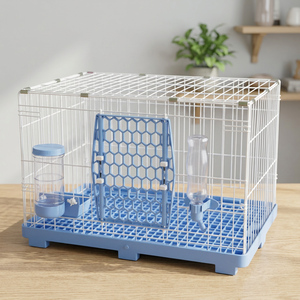 Jaula para Perros ACEPET 610-M con Característica Transpirable, Material de Metal y Plástico, Bandeja de Plástico, Embalaje en Caja, para Perros Pequeños - Product Image 3