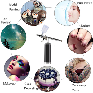 27PSI Sạc Cordless Airbrush Cầm Tay Airbrush Kit Mini Cầm Tay Không Dây Airbrush Máy Nén Khí Loại Kích Hoạt Air Brush Gun - Product Image 6