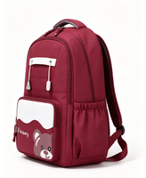 Sac à dos scolaire léger et imperméable pour adolescents et étudiants, avec logo personnalisé, multi-poches, pour le collège
