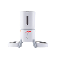 Comedero Automático Portátil para Mascotas OEM de 5L con Control por Aplicación WiFi, Grabación de Voz en Tiempo Real, Dispensador de Comida para Perros y Gatos con Temporizador