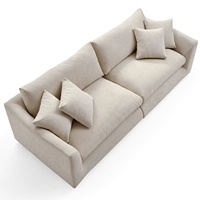 Neues Design Büro 2-Sitzer Lounge-Sofa Möbel Wohnzimmer Nordisch Minimalistisch Modulares Ecksofa