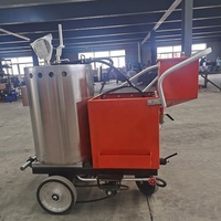 Machine de pulvérisation sans air Offre Spéciale Machine de marquage de routes en plastique 5.5Hp