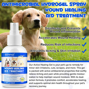 <span class=keywords><strong>Spray</strong></span> nettoyant pour plaies d'<span class=keywords><strong>animaux</strong></span> de compagnie 100 ml, marque privée OEM, pour chiens et chats, contre les démangeaisons cutanées et les allergies, <span class=keywords><strong>spray</strong></span> topique <span class=keywords><strong>cicatrisant</strong></span> pour <span class=keywords><strong>animaux</strong></span> - Product Image 4
