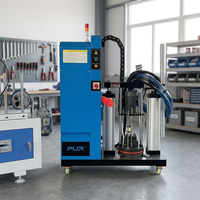 Machine d'enroulement de profilés QILI pour cadres de portes en WPC et UPVC avec colle PUR thermofusible et contrôle PLC, facile à utiliser