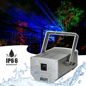 Aopu 2W 3W DJ laser không thấm nước chiếu ánh sáng đôi DMX mô hình chế độ laser ánh sáng sân khấu đèn laser cho hộp đêm - Product Image 1