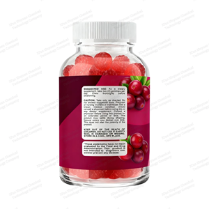Integratori gommosi vitaminici e biotina per la memoria della salute del cervello supporto per l'immunità per la crescita dei capelli del sonno sapore di mirtillo rosso adulto 60 conteggi - Product Image 2