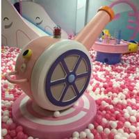 Équipement de terrain de jeu intérieur pour enfants Naughty Castle Ball Blowing Ocean Ball Jet Machine Soft Play Equipment Ocean Ball