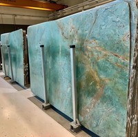 Prix avantageux, granit naturel de luxe du Brésil, dessus de table, dalles de granit bleu Amazon pour plan de travail de cuisine
