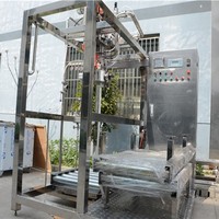 Remplisseuse de fûts aseptique automatique industrielle pour produits hautement visqueux, machine de remplissage de boissons et de pâte de tomate en acier inoxydable SUS304