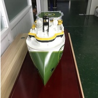 Personnaliser n'importe quel style de navires navire d'exploration de la mer riva maquette de bateau en bois à l'échelle monobloc