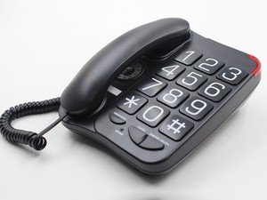 Téléphone fixe filaire à grand bouton <span class=keywords><strong>pour</strong></span> maison senior - Product Image 4
