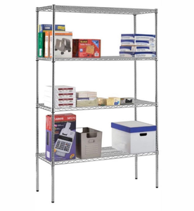 14 "W X 60" l X 60 "H 4 Capas Hogar Acero Cromado Almacenamiento Metal NSF Utilidad Alambre Estante Estantería - Product Image 3