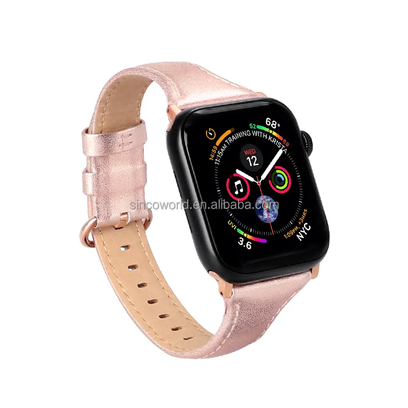 Bracelet pour femmes recyclé personnalisé bracelets de montre pour apple iphone