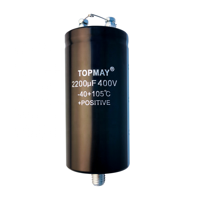 2200UF 400V Aluminum  Electrolytic Capacitor 105C Screw Terminal Topmay New Products