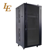 Chariot de charge professionnel pour tablettes scolaires 19 pouces 48 ports avec roues, en acier SPCC, protection IP20, taille 15U-24U