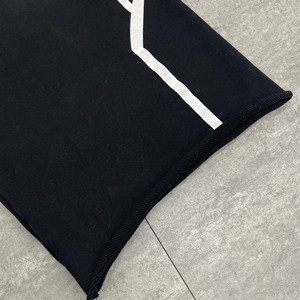 Custom Clothing Manufacturers Screen Printing Sweatpants Heavyweight <strong>Baggy</strong> Track Pants Distressed Raw Hem <strong>Trousers</strong> for <strong>Men</strong> - Product Image 4
