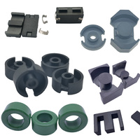 Grand noyau toroïdal en ferrite magnétique, prix raisonnable, usine chinoise, grands noyaux d'anneau en ferrite Mn Zn