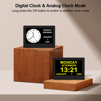 Beliebte 7-Zoll-Großbild-Anzeige Zeit-und Datums uhr WiFi digitaler Kalender wecker geeignet für die Heim dekoration