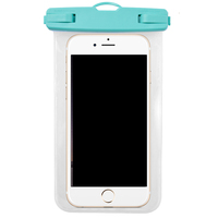 Pochette étanche pour téléphone portable en PVC avec logo personnalisé avec lanière réglable