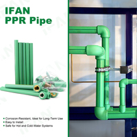 IFAN Raccord de tuyauterie PPR à filetage mâle 1/2" 3/4" pour systèmes de conduites d'eau chaude et froide, vente chaude