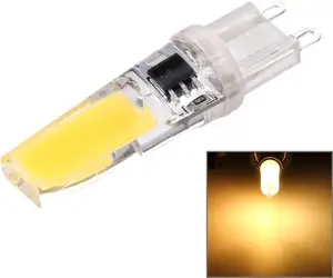 G9ベースLED電球2W (ハロゲン相当20W) 190LM 3000K/6000K AC 100-130V G9家庭用照明用調光可能