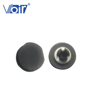 Voir E-PTFE Snap-in Round Black Plastic IP67 Waterproof  Pressing Air Vent Plug Balance Pressure Valves