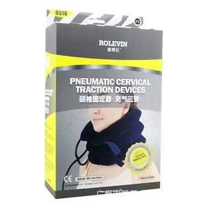 Dispositif de traction cervicale pneumatique Rolevin, taille universelle, avec gonflage à l'air, pour soulager les douleurs cervicales - Product Image 1