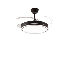 Ventilateur de plafond Dongbao avec éclairage, sans pales, commande vocale intelligente, pour salon et chambre, design intégré - Product Image 2
