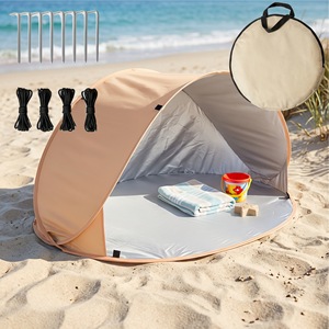 Pop <b>Up</b> Beach Tent 180x125x80cm Quick Setup Sunshade Rain Protection Portable For Children Outdoor Use - Product Image 2