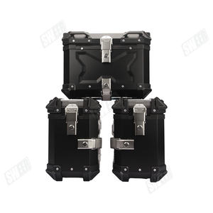 Caja Lateral para Motocicleta, Caja Superior de Aleación de Aluminio de 28L, Ajuste Universal para Motocicletas <span class=keywords><strong>Honda</strong></span> Nx400X Nx500X cb400x <span class=keywords><strong>cb500x</strong></span> - Product Image 3