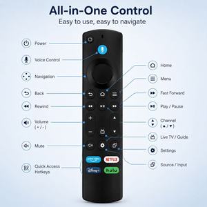 Télécommande vocale de remplacement Fire Smart <span class=keywords><strong>TV</strong></span> Stick Lite <span class=keywords><strong>4K</strong></span> Max compatible avec Insignia <span class=keywords><strong>Pioneer</strong></span> Toshiba Cube Smart <span class=keywords><strong>TV</strong></span> 3ème génération - Product Image 5