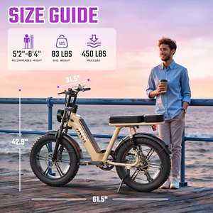 Bicicleta Eléctrica Multiusos R7 con Motor sin Escobillas, Cuadro <span class=keywords><strong>de</strong></span> Acero, Doble Suspensión, Frenos <span class=keywords><strong>de</strong></span> Disco, Motor en el Buje Trasero, Batería <span class=keywords><strong>de</strong></span> 15AH - Product Image 5