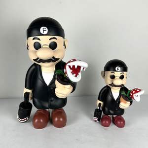 Venta al por mayor <span class=keywords><strong>Mario</strong></span> <span class=keywords><strong>Bro</strong></span> Killer estatuilla estatua Pop Arts resina artesanía película personaje hogar adornos decorativos escultura de resina - Product Image 4