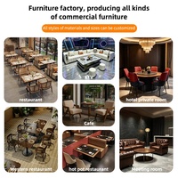 Tables et chaises de restaurant d'extérieur, ensemble de meubles de patio, mobilier d'extérieur durable pour les lieux de restauration dans les zones touristiques