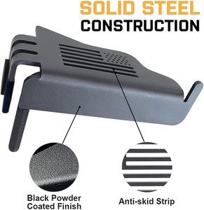 Bisagra de puerta Pedales de descanso de metal de puerta delantera con bandera de EE. UU. Para <span class=keywords><strong>Jeep</strong></span> <span class=keywords><strong>Wrangler</strong></span> JL Unlimited Sport <span class=keywords><strong>Rubicon</strong></span> <span class=keywords><strong>Sahara</strong></span> Gladiator JT 2018-2022 - Product Image 2