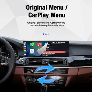 ZWNAV 2560*720p 14.9 " <span class=keywords><strong>Auto</strong></span> Apple Carplay pour BMW Série 5 F10 2011-2017 LINUX Os Lecteur multimédia automobile Stéréo GPS Navigation - Product Image 3