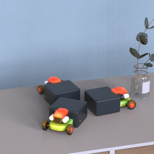 Herramientas de jardín modernas y creativas personalizadas, máquina de deshierbe de poliresina con forma de maceta, <span class=keywords><strong>pies</strong></span> de soporte para drenaje y flujo de aire - Product Image 5