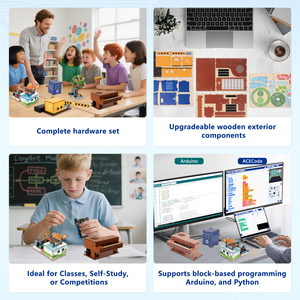 ACEBOTT Stem Education DIY Project <strong>Starter</strong> ESP32 29 Comptnents With Tutorial Programmable Complete Electronics Kit <strong>for</strong> <strong>Arduino</strong> - Product Image 6