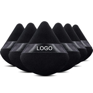 Poudre douce noire en forme de Triangle, maquillage doux en peluche, poudre libre, maquillage pour fond de teint, fard à joues bronzant - Product Image 4