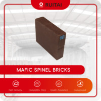 Brique réfractaire en spinelle composite magnésie-fer de haute pureté, haute réfractarité, excellente résistance aux scories pour la soudure et la découpe