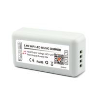 DC5V12V24V téléphone intelligent sans fil Tuya WiFi contrôleur LED prise en charge Alexa musique minuterie contrôleur de scène pour bande lumineuse couleur unique