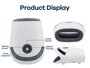 Massaggiatore Elettrico per <span class=keywords><strong>Mani</strong></span> <span class=keywords><strong>con</strong></span> Riscaldamento, Compressione e <span class=keywords><strong>Terapia</strong></span> a Luce Rossa, Strumento Riscaldante per Alleviare il Dolore a Palmo e Dita - Product Image 3