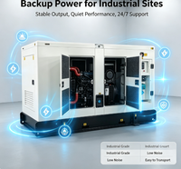 Groupe électrogène diesel insonorisé à faible bruit 50Hz 380V 24kW 30kVA alimenté par un moteur Cummin-s
