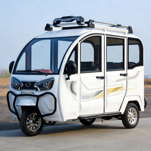 Triciclo Eléctrico Multiusos Abierto, Motor <span class=keywords><strong>de</strong></span> 1000W, 400kg, Certificado EEC, para <span class=keywords><strong>Transporte</strong></span> <span class=keywords><strong>de</strong></span> <span class=keywords><strong>Pasajeros</strong></span>, Patrullaje y Servicios <span class=keywords><strong>de</strong></span> Entrega - Product Image 4