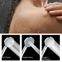 Ningbo salle de bain nouvelle douche à main multiple réglable 3 Mode Massage Spa moderne pommeau de douche à main ensemble